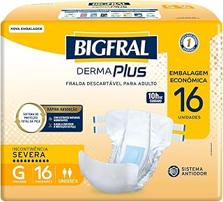 Fralda Bigfral Derma Plus G