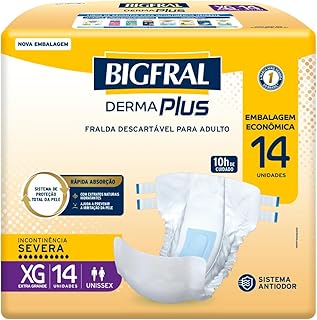 Fralda Bigfral Derma Plus XG