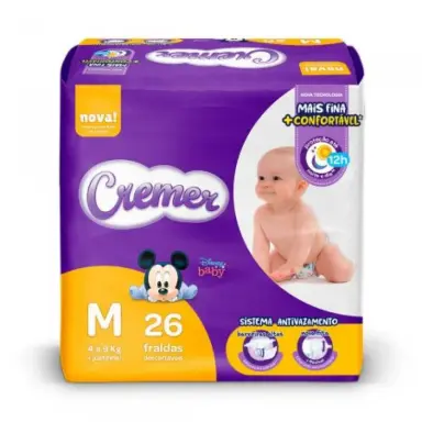 Fralda Cremer Disney Baby M