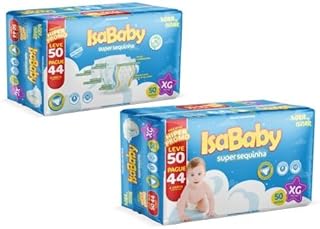 Fralda Isababy Super Sequinha XG