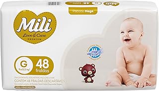 Fralda Mili Love & Care Premium G