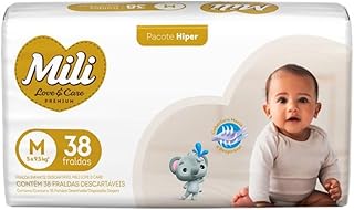 Fralda Mili Love & Care Premium M