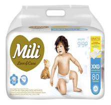 Fralda Mili Love & Care Premium XXG