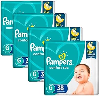 Fralda Pampers Confort Sec G