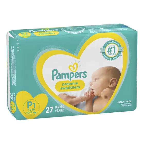 Fralda Pampers Prematuro P