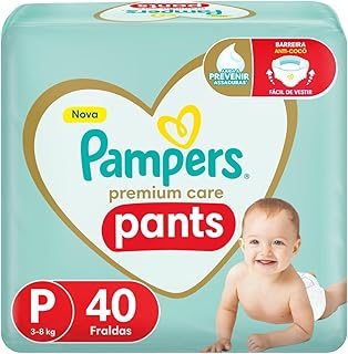 Fralda Pampers Premium Care Pants P