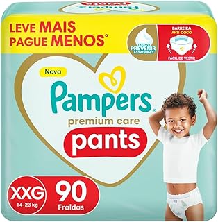 Fralda Pampers Premium Care Pants XXG