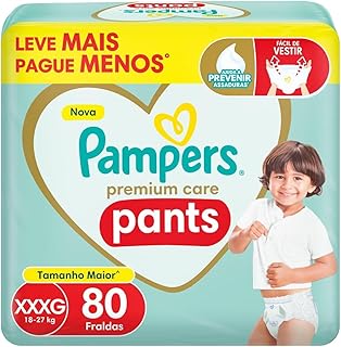 Fralda Pampers Premium Care Pants XXXG