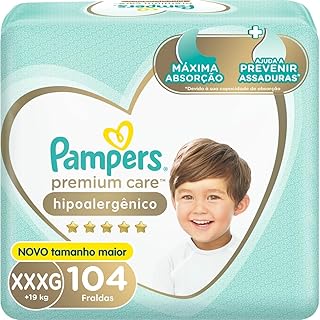Fralda Pampers Premium Care XXXG