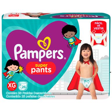 Fralda Pampers Super Pants XG
