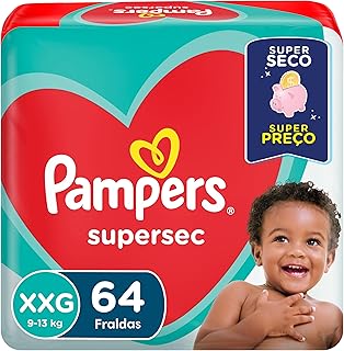 Fralda Pampers Supersec XXG