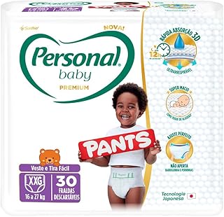Fralda Personal Baby Premium Pants XXG