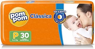 Fralda Pom Pom Clássica P