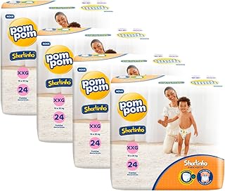 Fralda Pom Pom Shortinho XXG