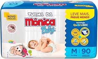 Fralda Turma da Mônica Baby M