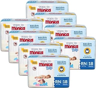 Fralda Turma da Mônica Baby RN