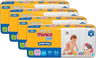 Fralda Turma da Mônica Baby Shortinho M