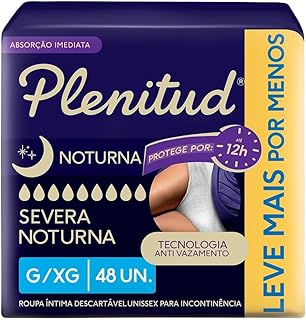 Roupa Íntima Plenitud Noturna G/XG