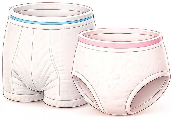 Roupas intimas descartáveis